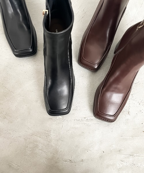 靴 josemoon / SQUARE LONG BOOTS 37 JOSE MOON（ジョゼムーン