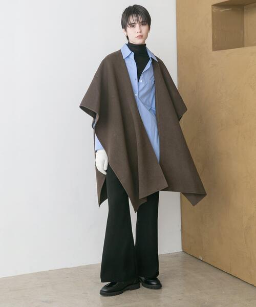 URBAN RESEARCH（アーバンリサーチ） ポンチョ ウールカシミヤリバー