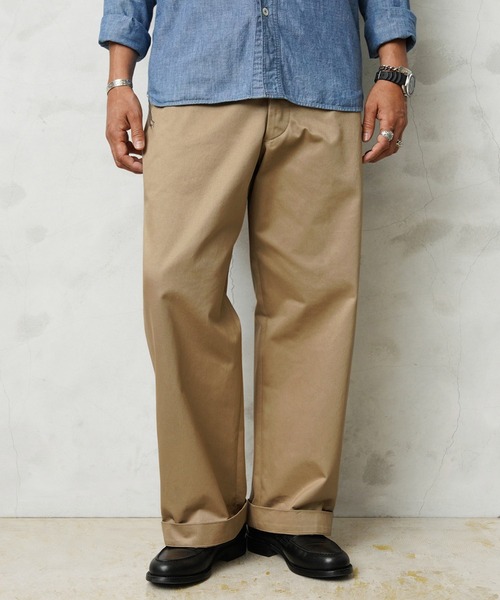 WAIPER.inc チノパン 米軍 M-45 KHAKI チノトラウザー WAIPER.inc