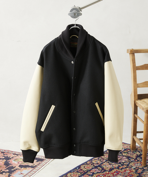 SKOOKUM（スクーカム） スタジャン 「SKOOKUM / スクーカム」MELTON