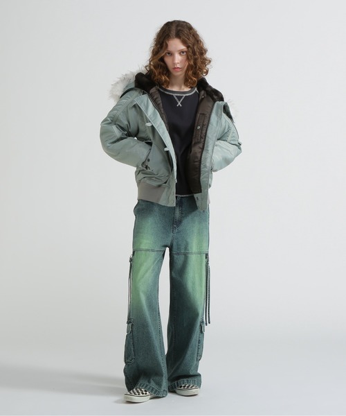 AVIREX（アヴィレックス） ミリタリージャケット モッズコート 「直営