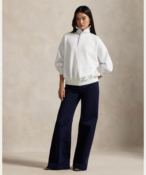 POLO RALPH LAUREN（ポロ・ラルフローレン） リブトリム モックネック