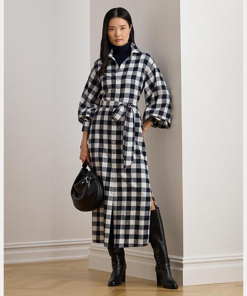 LAUREN RALPH LAUREN（ローレン ラルフローレン） シャツワンピース