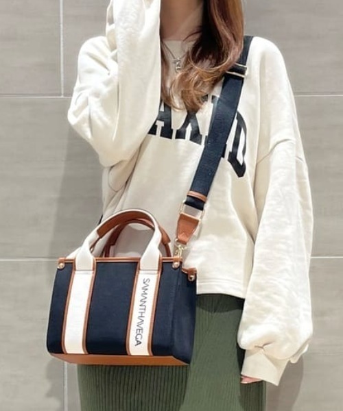 Samantha Vega（サマンサベガ） ショルダーバッグ バッグ ロゴテープ