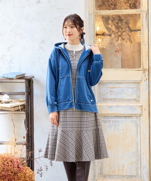 Rose Tiara（ローズティアラ） ジャンパースカート MIXチェック
