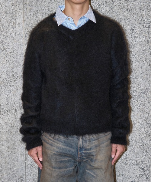 NVRFRGT（ネヴァーフォーゲット） セーター ニット BRUSHED MOHAIR V