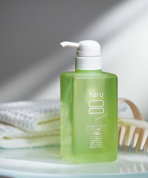 シャンプー haru kurokamiスカルプシャンプー グリーンブレンド