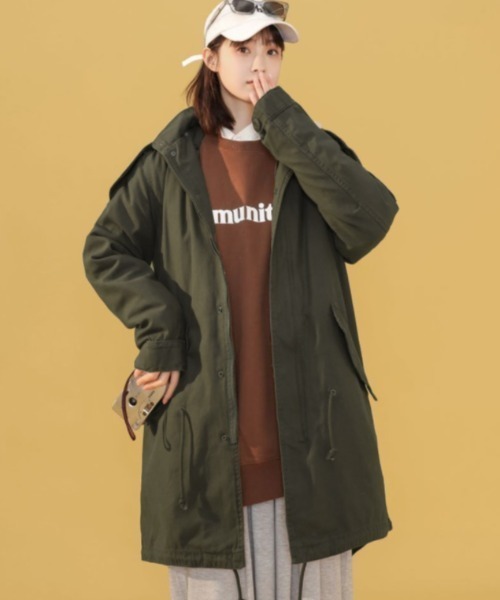 Mangrove（マングローブ） モッズコート コート 中綿ライナー取り外し