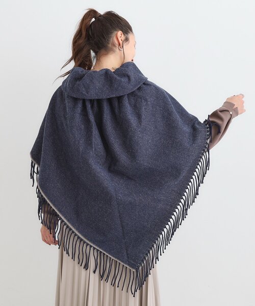 SHOO・LA・RUE（シューラルー） ポンチョ 「リバーシブル」心も