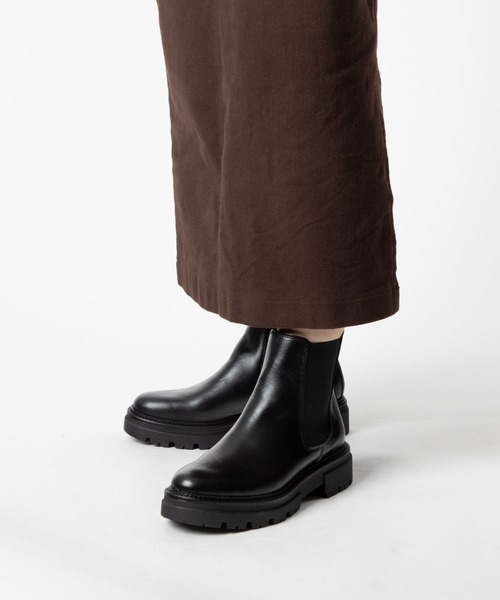 eness（エネス） ブーツ サイドゴア ブーツ レディース : ZOZOTOWN