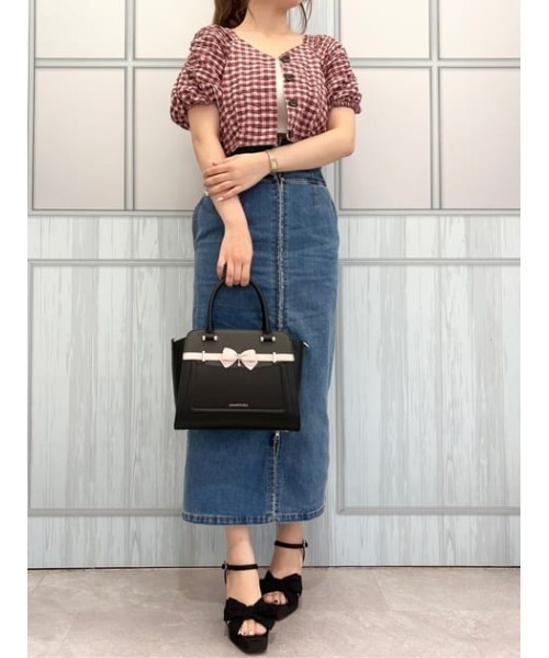 Samantha Vega（サマンサベガ） ハンドバッグ バイカラーアクセント