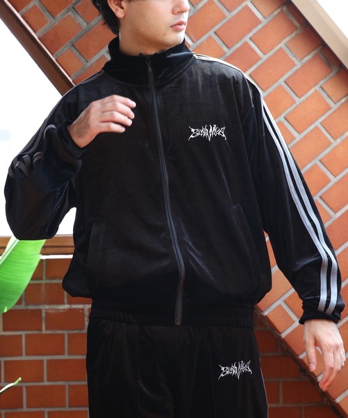 8 ジャージ ベロアトラックジャケット メンズ レディース : ZOZOTOWN