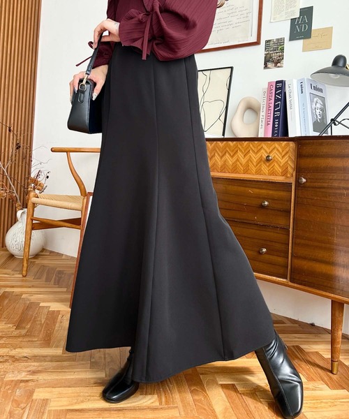 moment+ スカート 「累計販売枚数12万枚突破！」カットジョーゼット