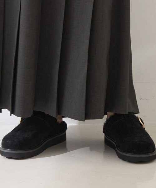 MOHI（モヒ） サンダル 「MOHI/モヒ」ファーサボシューズサンダル