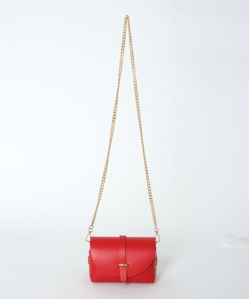 ショルダーバッグ バッグ チェーンショルダー ミニバッグ「VICE VERSA