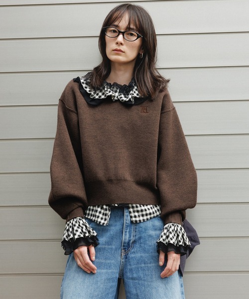 ADAM ET ROPE'（アダムエロペ） ニット セーター 「サステナブル