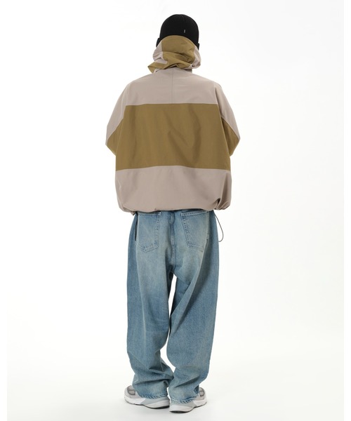 KEBOZ（ケボズ） ナイロンジャケット 3-LAYER HOODIE JACKET メンズ