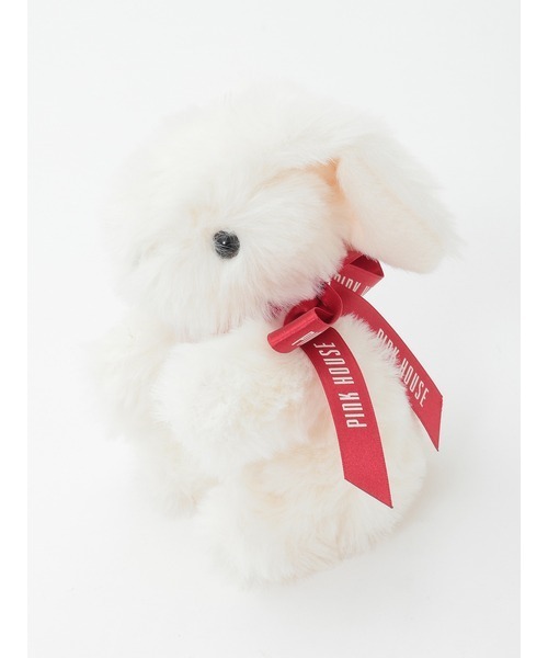 PINK HOUSE（ピンクハウス） ブローチ 幸見うさぎぬいぐるみコサージュ