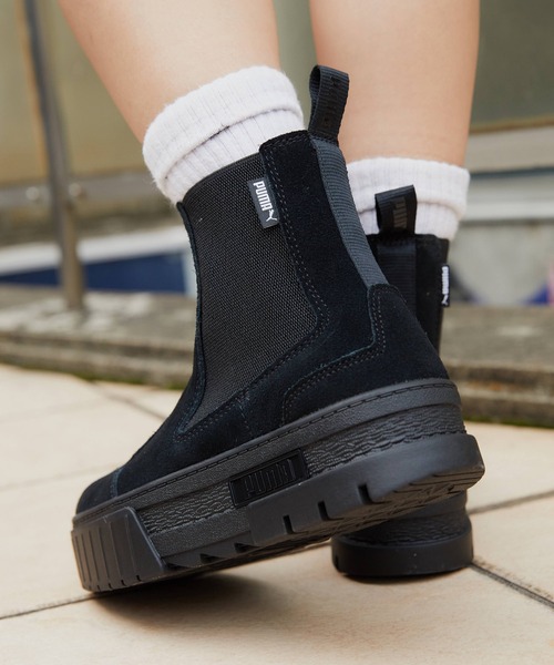 PUMA（プーマ） ブーツ PUMA MAYZE CHELSEA SUEDE WNS / プーマ メイズ