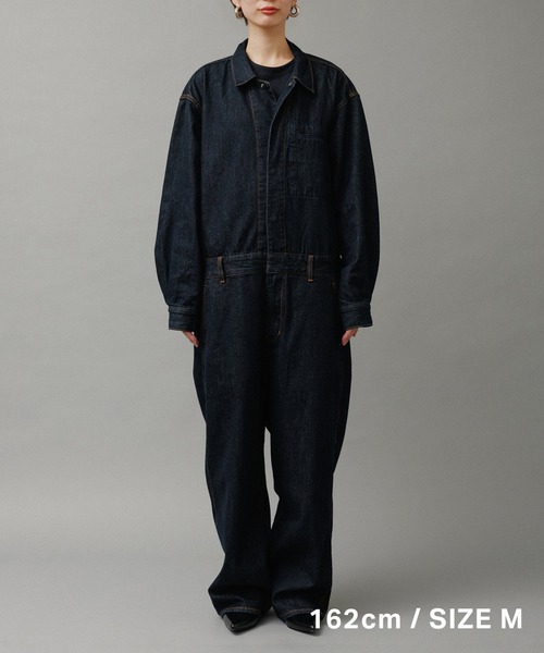 ADAM ET ROPE'（アダムエロペ） オールインワン デニム オールインワン