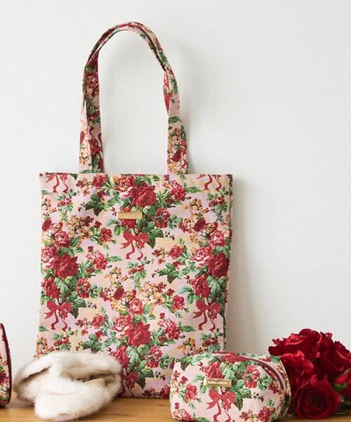 LAURA ASHLEY（ローラアシュレイ） トートバッグ 「A4サイズ/ジャ