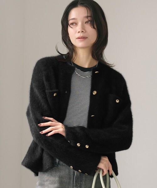 green label relaxing（グリーンレーベルリラクシング） カーディガン