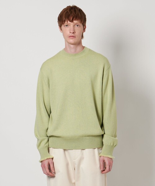 LOEFF（ロエフ） セーター ニット 「LOEFF」9ゲージ フリンジ ニット