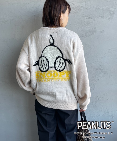 SEQUENZE ニット セーター 「SEQUENZ/シークエンズ」 SNOOPY ビッグ