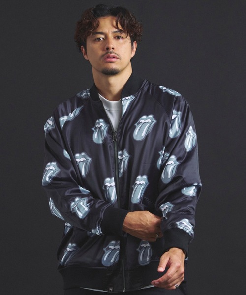 JACKROSE（ジャックローズ） スカジャン B-TRS-Lips＆Tongue