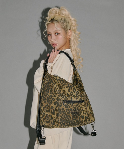 GOSSIP CLUB ショルダーバッグ バッグ マルチウェイ刺繍バッグ