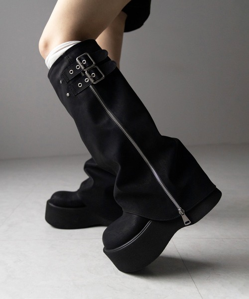 me+em select（ミームセレクト） ブーツ レディース : ZOZOTOWN Yahoo