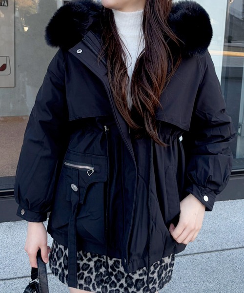 frunco モッズコート コート 「ZOZOTOWN限定」フード付きモッズコート