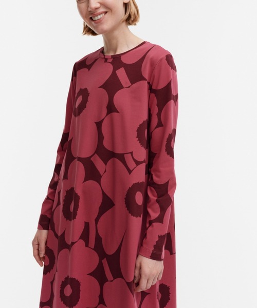 marimekko（マリメッコ） ワンピース Lehtokielo Unikko /jersey dress