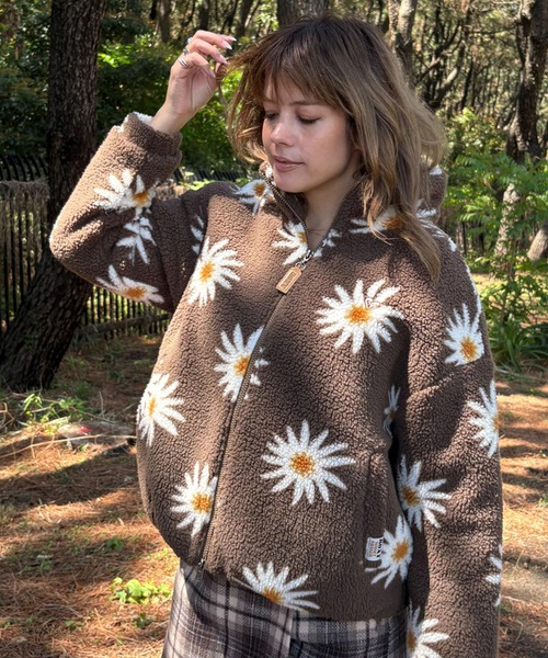 ROXY（ロキシー） ブルゾン アウター ALL DAY /ロキシーフラワー柄