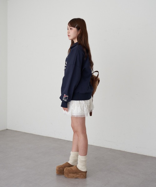 Ray Cassin（レイカズン） スリッポン 厚底ムートンスリッポン