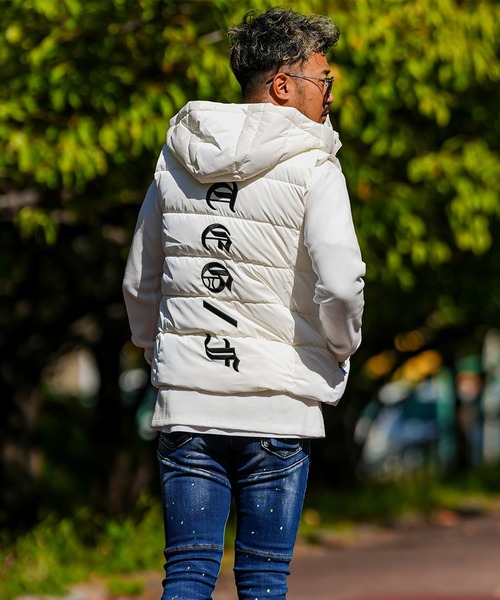 adamsJUGGLER（アダムスジャグラー） ダウンベスト ベスト RTEGバック