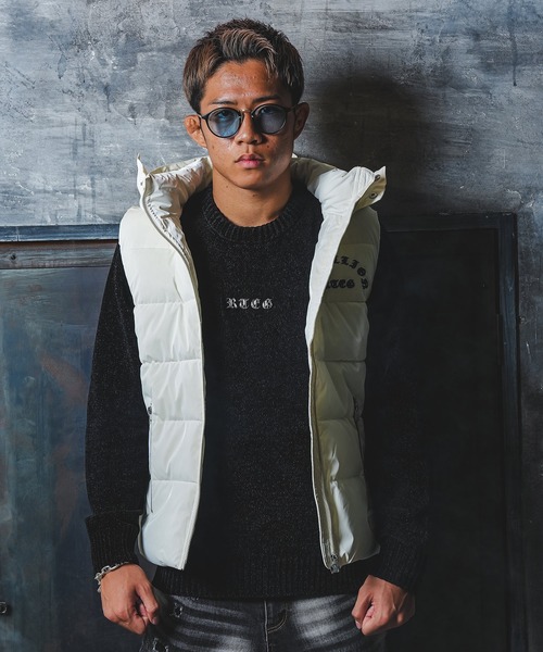 adamsJUGGLER（アダムスジャグラー） ダウンベスト ベスト RTEGバック