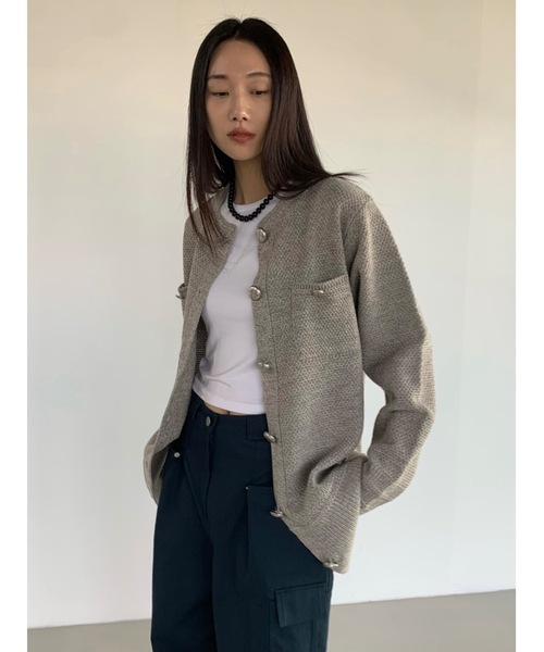 Didot.showroom ジャケット ノーカラージャケット 「DIDOT.」ノー