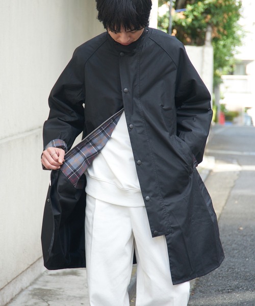 Barbour ネイビー モッズコート Barbour（バブアー）の「