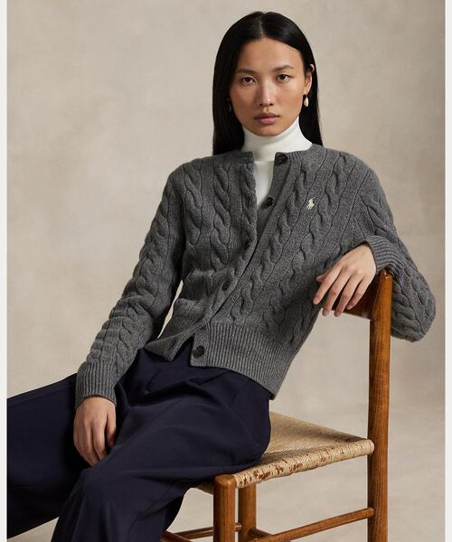 POLO RALPH LAUREN（ポロ・ラルフローレン） カーディガン ケーブル