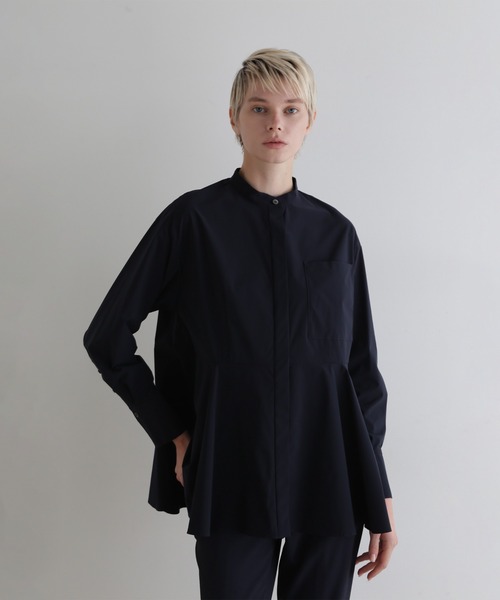 LE PHIL（ル フィル） ブラウス シャツ SOLOTEXペプラムブラウス