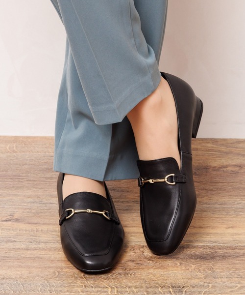 HIMIKO ローファー 「HIMIKO」「WEB限定デザイン」ビットモチーフ