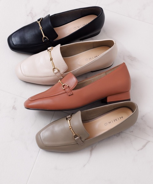 HIMIKO ローファー 「HIMIKO」「WEB限定デザイン」ビットモチーフ