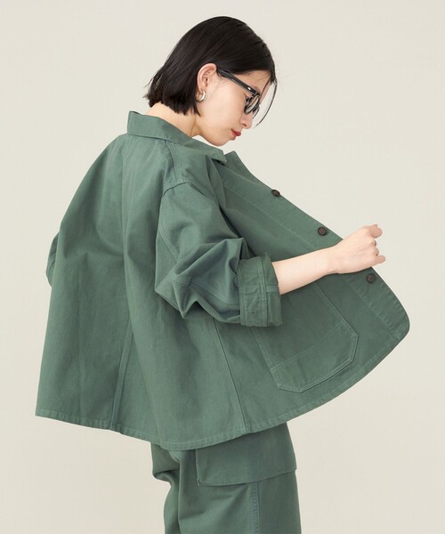 SHIPS（シップス） ミリタリージャケット モッズコート SHIPS NINE