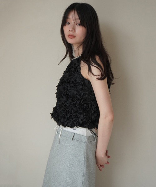 EIMY ISTOIRE（エイミーイストワール） ボリュームフラワーモチーフ