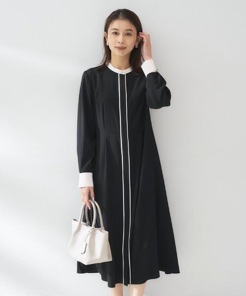 UNTITLED（アンタイトル） ワンピース 「洗える/前開き/フォーマル