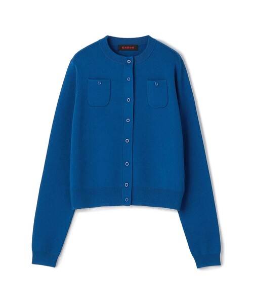 CABaN（キャバン） カーディガン コットンカシミヤ クルーネック