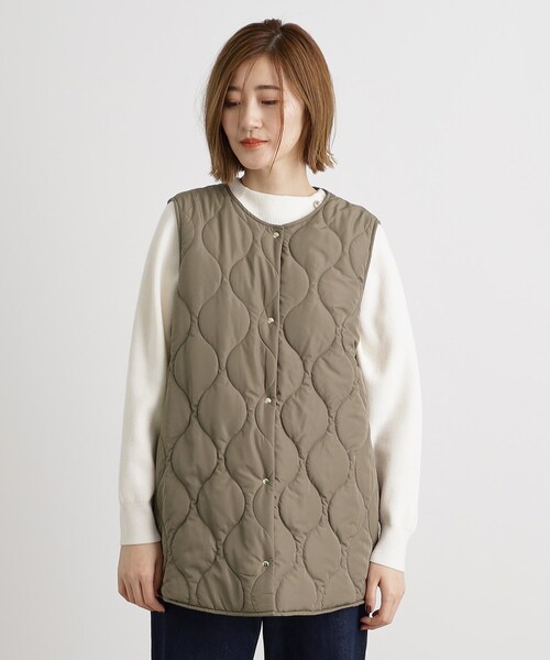 grove（グローブ） モッズコート コート 「撥水」3WAYキルトライナー