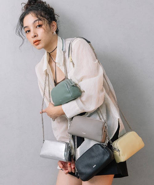 Beau're（ヴュレ） ショルダーバッグ バッグ BEAURE トリプル