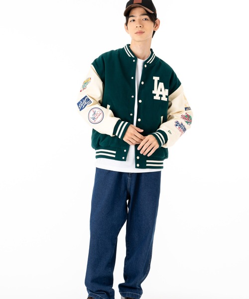 NEW ERA（ニューエラ） スタジャン 韓国企画 ジャケット MLBスタジャン